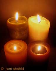 mirared candles